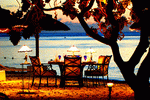 Sunset Dinner, Mediterranean Download Jigsaw Puzzle