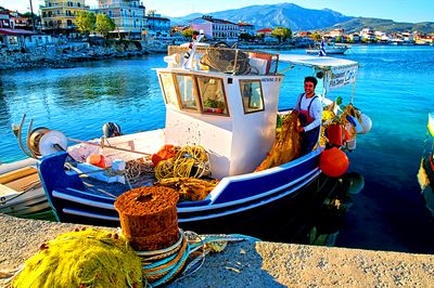 Fishing Boat, Samos Download Jigsaw Puzzle