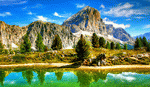 Mountain, Italy Download Jigsaw Puzzle