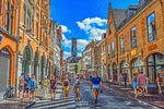 City Street, Belgium Download Jigsaw Puzzle