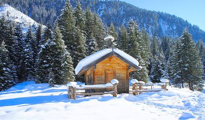 Alpine Hut Download Jigsaw Puzzle