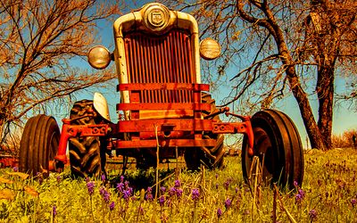 Old Tractor Download Jigsaw Puzzle