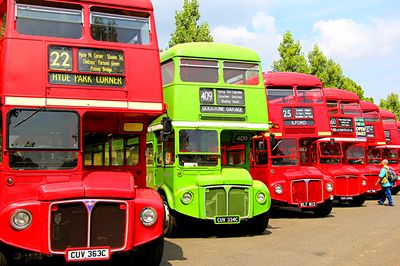 Buses, London Download Jigsaw Puzzle