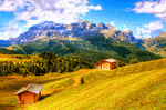 Alpine Landscape Download Jigsaw Puzzle