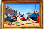Boats Painting Download Jigsaw Puzzle
