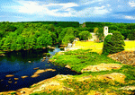 River Landscape Download Jigsaw Puzzle