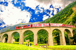 Train, Switzerland Download Jigsaw Puzzle