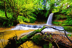 Waterfall, Switzerland Download Jigsaw Puzzle