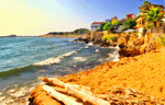Beach, Greece Download Jigsaw Puzzle