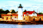 Lighthouse, N Hampshire Download Jigsaw Puzzle