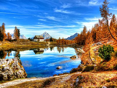 Mountain Lake Download Jigsaw Puzzle