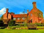 English Brick Cottage Download Jigsaw Puzzle
