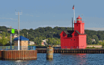 Holland Harbor Lighthouse Download Jigsaw Puzzle