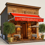 Café Download Jigsaw Puzzle