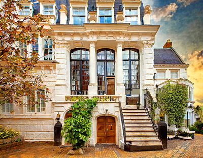 London Townhouse Download Jigsaw Puzzle