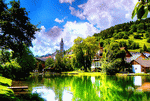 Lake, Austria Download Jigsaw Puzzle