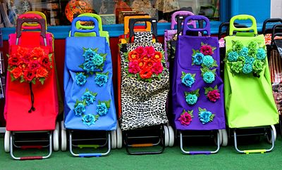 Colorful Carts Download Jigsaw Puzzle