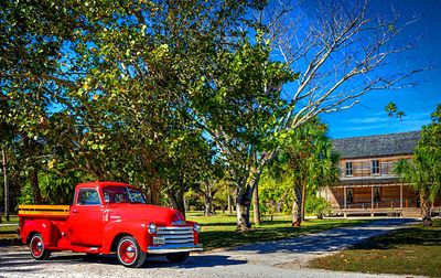 Red Truck Download Jigsaw Puzzle