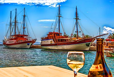 Ships, Greece Download Jigsaw Puzzle