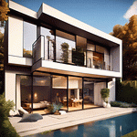 Modern-Style House Download Jigsaw Puzzle