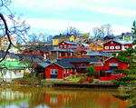Coastal Houses Download Jigsaw Puzzle