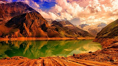 Mountain Lake Download Jigsaw Puzzle