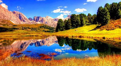 Mountain Lake Download Jigsaw Puzzle