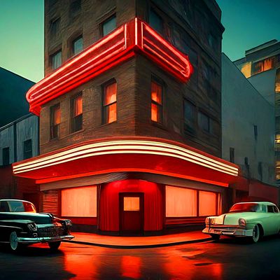 1950s Nightclub Download Jigsaw Puzzle