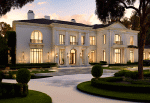 Stately White Mansion Download Jigsaw Puzzle
