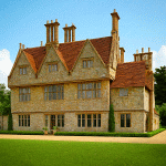 English Manor House Download Jigsaw Puzzle