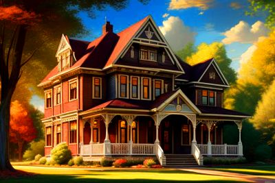 Victorian Manor Download Jigsaw Puzzle