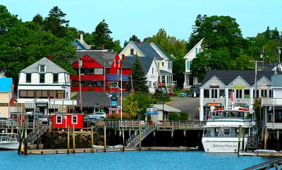 New England Harbor Download Jigsaw Puzzle