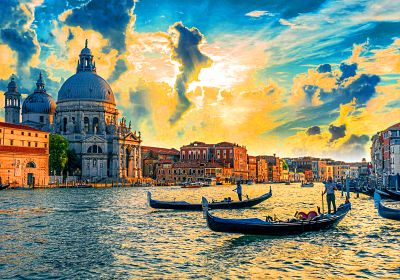 Canal, Venice Download Jigsaw Puzzle