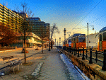 Yellow Tram, Budapest Download Jigsaw Puzzle