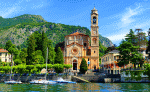 Lakeside Italian Church Download Jigsaw Puzzle