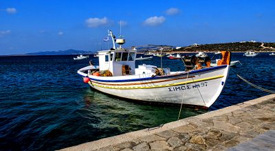 Greek Fishing Boat Download Jigsaw Puzzle