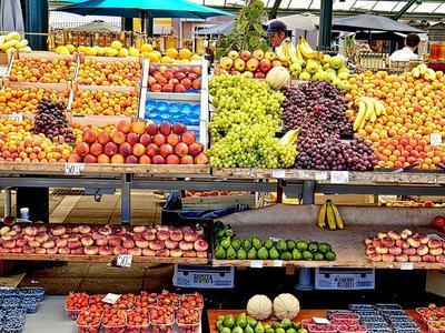 Produce Stand Download Jigsaw Puzzle